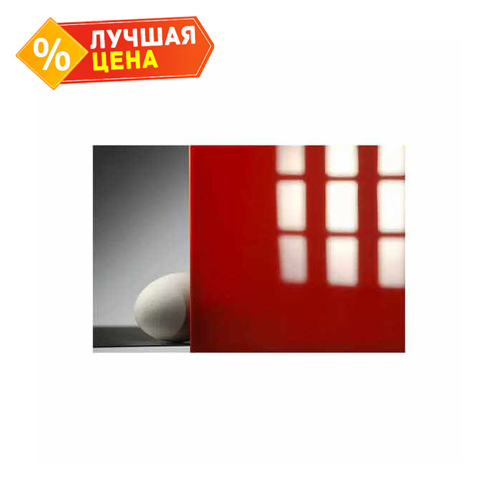 Монолитный поликарбонат 8 мм КИВИ красный 2050х3050 мм