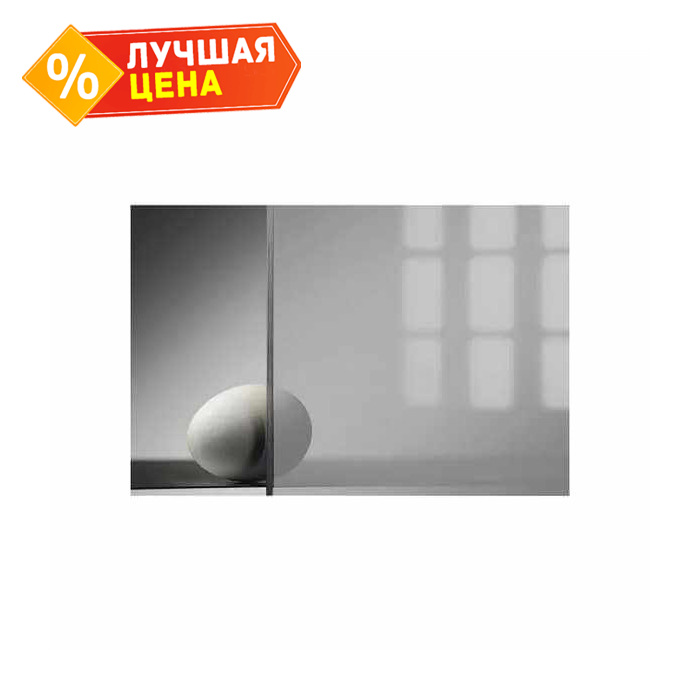 Монолитный поликарбонат 4 мм КИВИ серебристый 2050х3050 мм